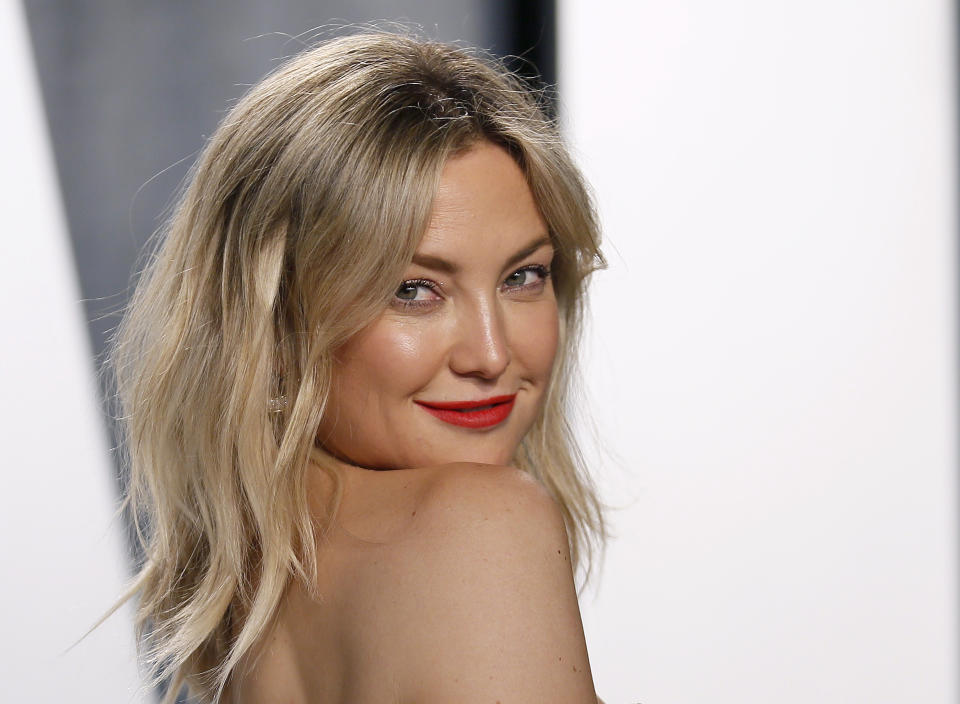 Actress Kate Hudson shared her thoughts on motherhood, and estrangement from her own father. (Photo: REUTERS/Danny Moloshok)