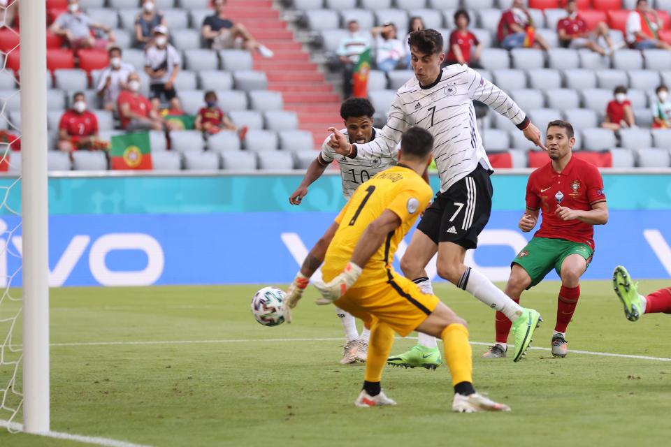 Havertz makes it 3-1 to Germany (Getty Images)