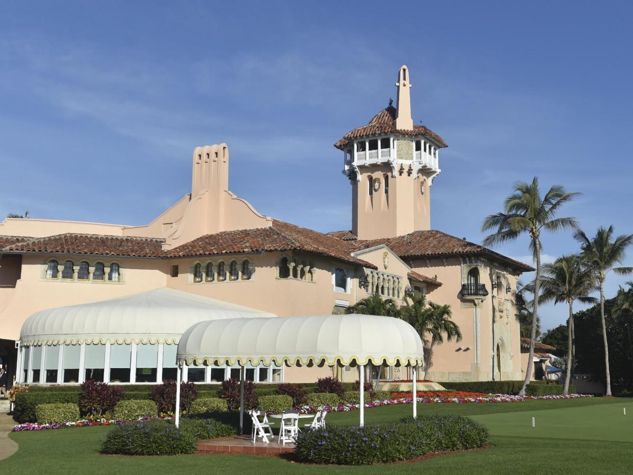 The event was scheduled to be held at Mar-a-Lago on 7 November: Getty