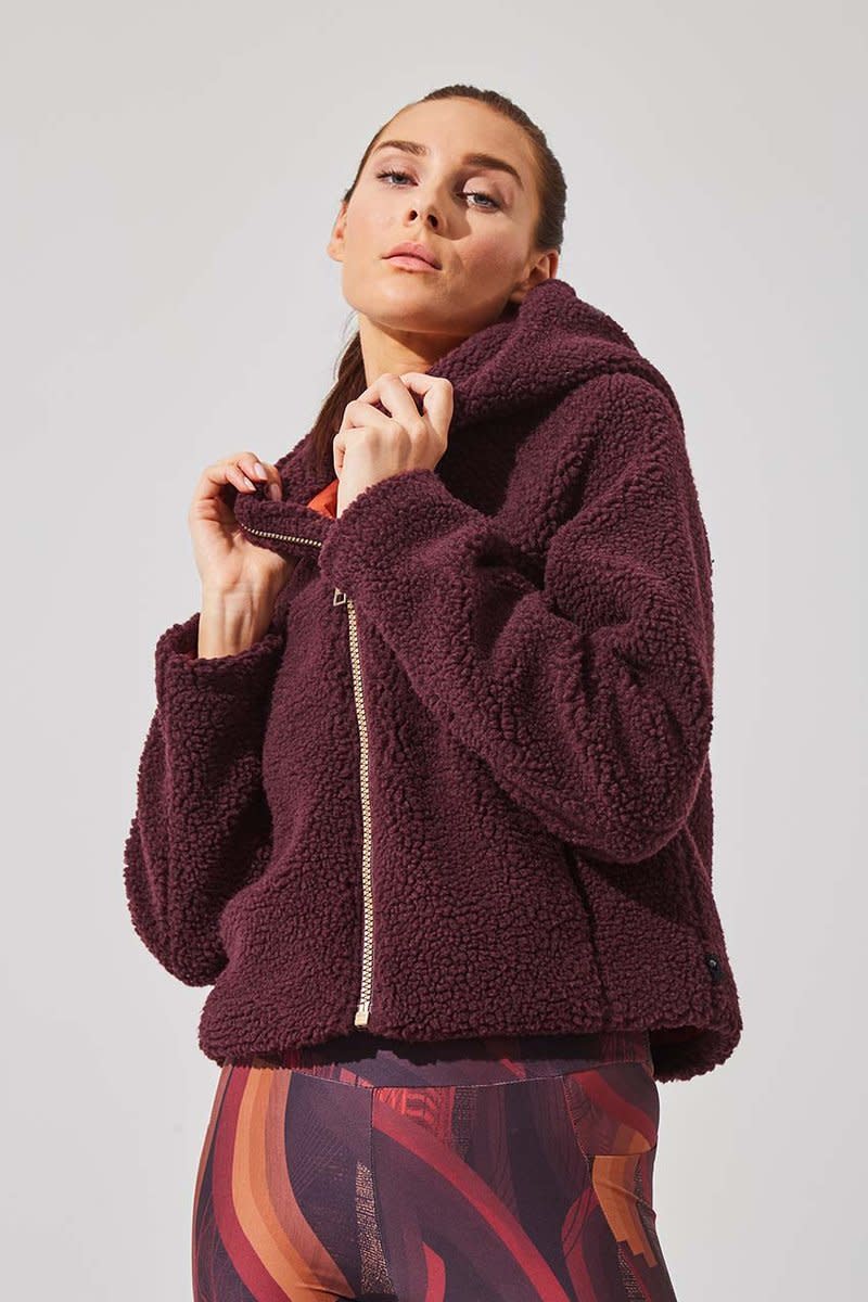 Bombshell Berber Fleece Jacket. Image via MPG Sport