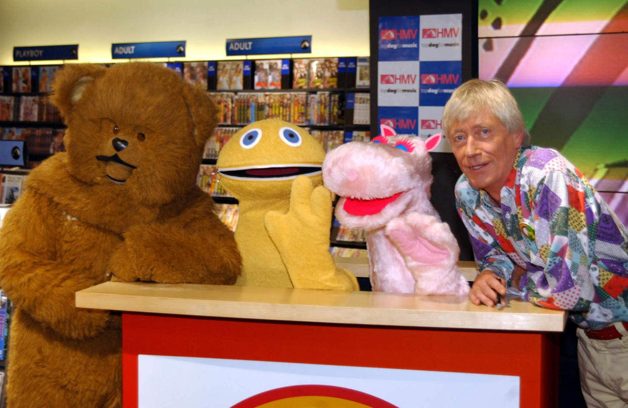 'Rainbow' stars Bungle, Zippy, George and Geoffrey (Credit: PA)