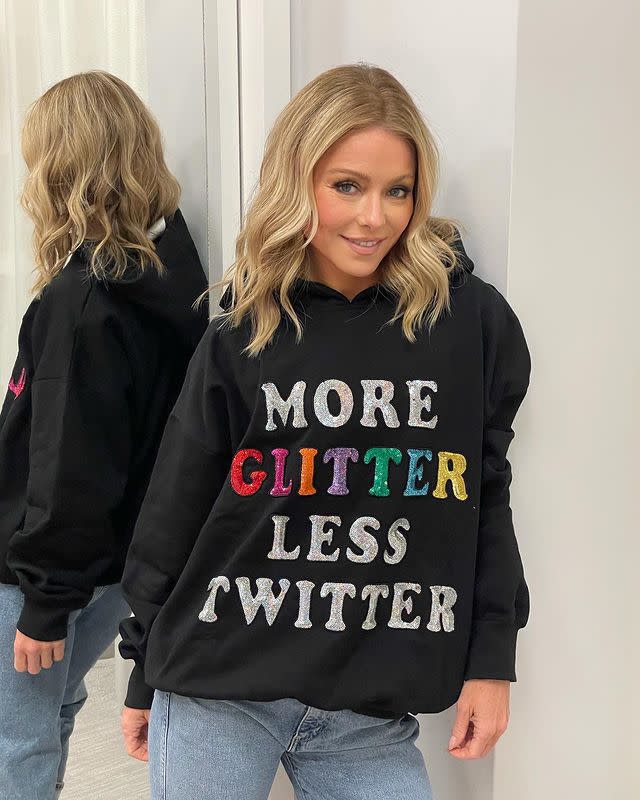 <p>When discussing her rationale for using Botox with her then <em>Live</em> co-host Michael Strahan, Kelly Ripa shared that people kept asking her ‘Are you okay? You look like you’re angry.’ Her response? “Then it’s time to get Botox.”</p><p><a href="https://www.instagram.com/p/CKUedRujU8D&hidecaption=true" rel="nofollow noopener" target="_blank" data-ylk="slk:See the original post on Instagram;elm:context_link;itc:0;sec:content-canvas" class="link ">See the original post on Instagram</a></p>