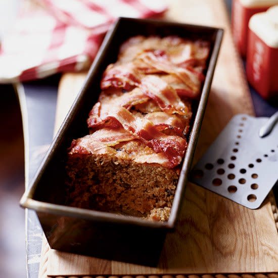 Veal-and-Mushroom Meat Loaf with Bacon