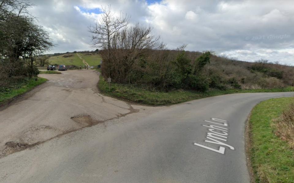 Isle of Wight County Press: The car park on Lynch Lane.