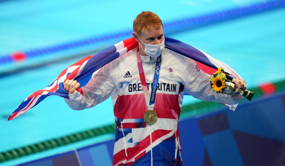 Tom Dean was a surprise winner of the men’s 200m freestyle (PA Wire)