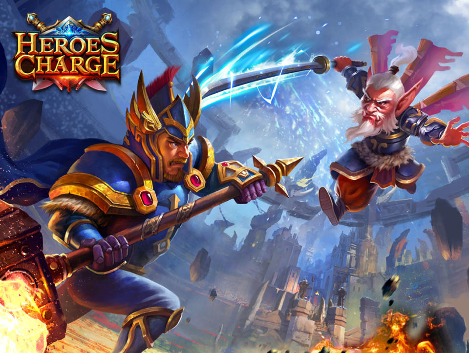 Heroes Charge, developed by uCool. (uCool)