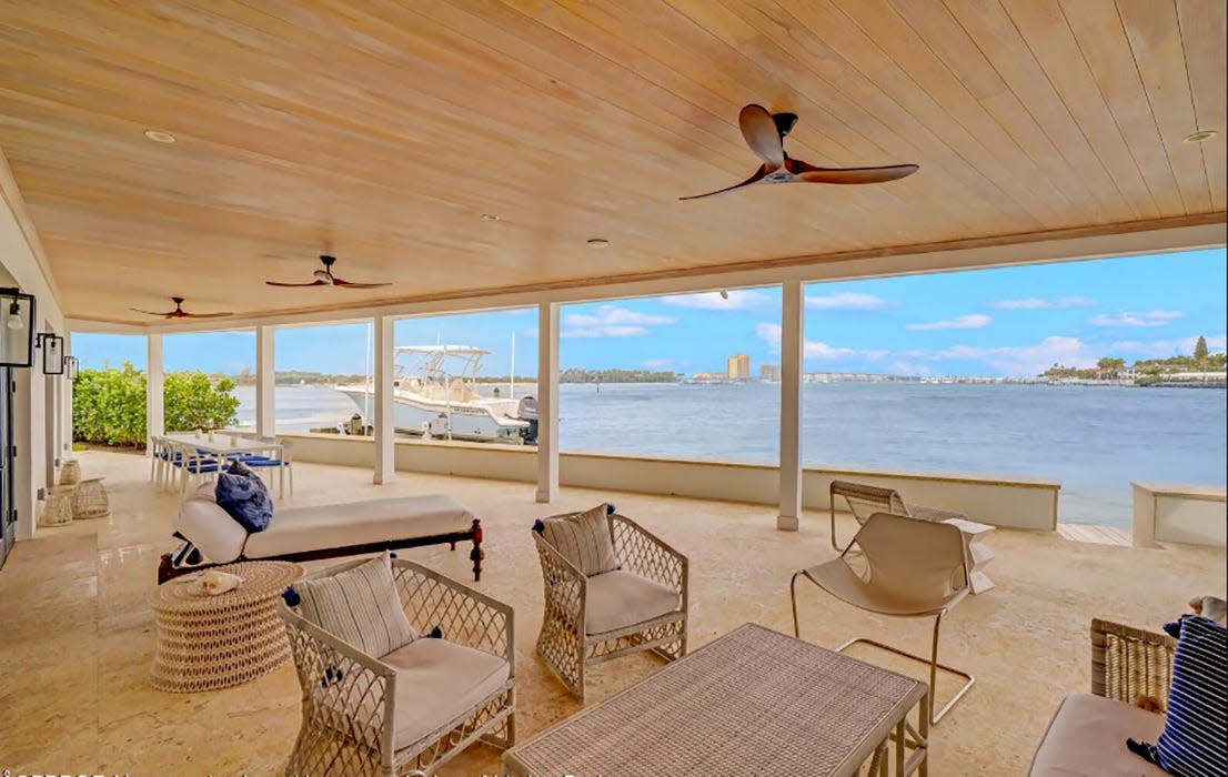 At the northern tip of Palm Beach, a house with wide water views at 179 E. Inlet Drive has been listed at $19.95 million by Lawrence Moens of Lawrence Moens & Associates.