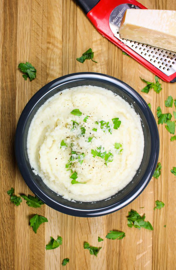 Garlic Mashed Cauliflower