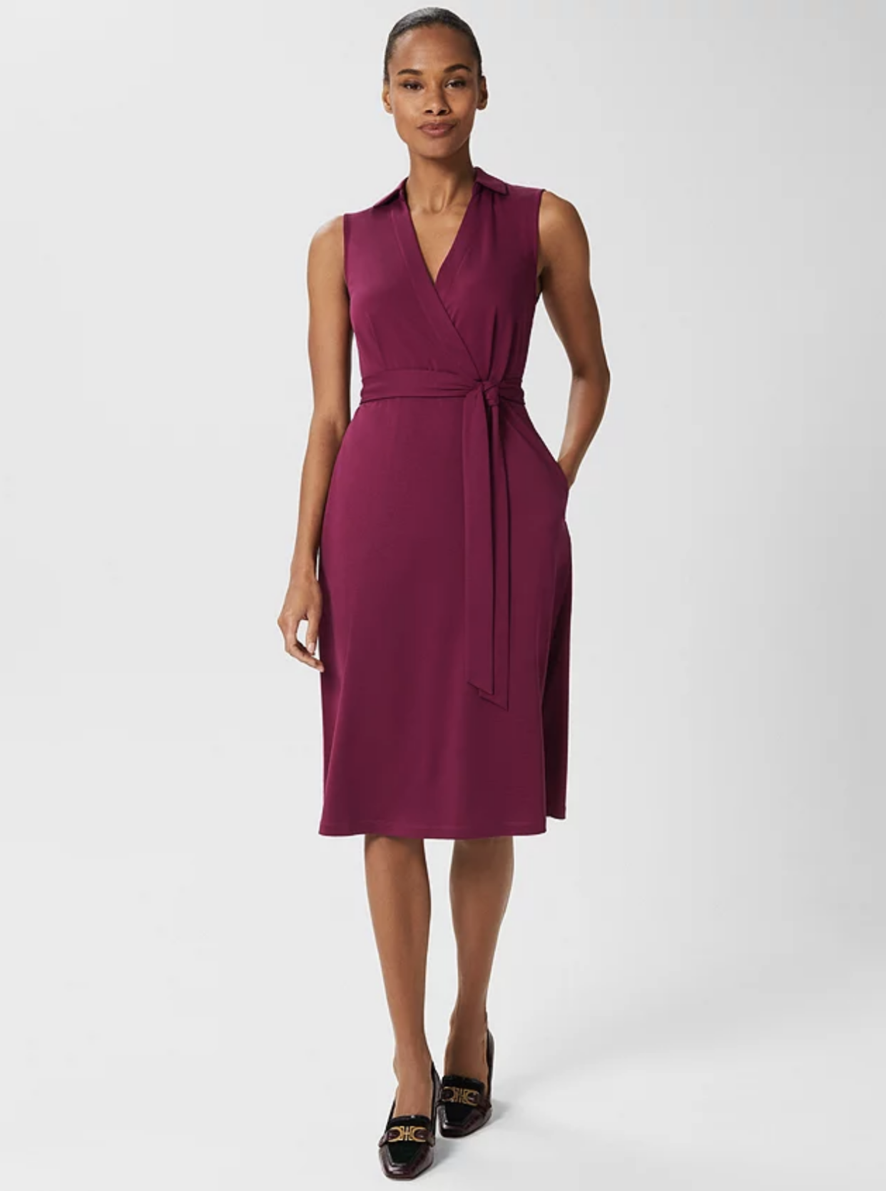 A simply elegant Hobbs midi that can take you into spring and summer. (John Lewis)