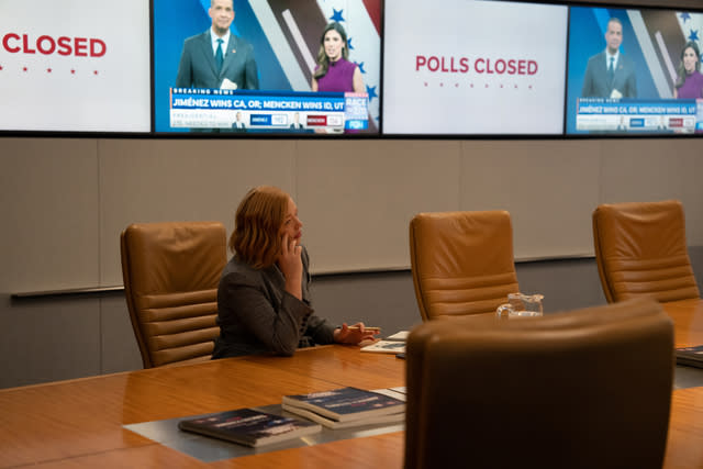 Sarah Snook in <i>Succession</i> season 4 episode 8 "America Decides"<span class="copyright">Macall Polay—HBO</span>