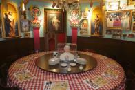 <p>Enjoy an Italian feast at your local restaurant, or order from any of the crazy <a href="https://www.bucadibeppo.com/holiday/" rel="nofollow noopener" target="_blank" data-ylk="slk:catering;elm:context_link;itc:0;sec:content-canvas" class="link ">catering</a> offerings they have this holiday. </p>