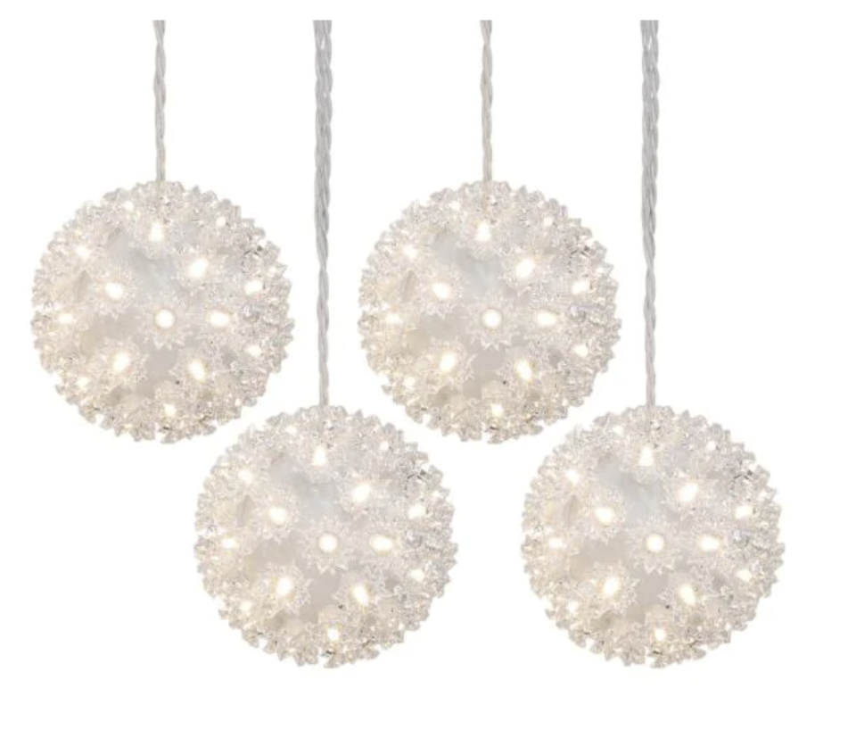 best outdoor christmas lights philips warm white hanging spheres