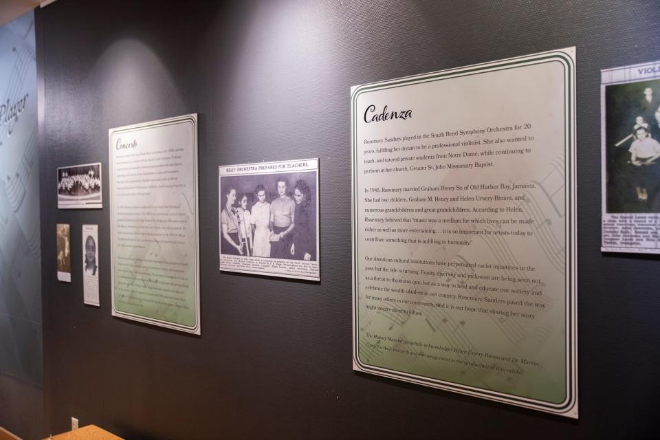 The "Trailblazers: Legacies of Excellence" exhibit at the History Museum in South Bend tells the story of Rosemary Sanders, the first Black musician in the South Bend Symphony Orchestra.