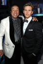 Do you think "True Blood" hottie Ryan Kwanten could tell he was talking to living legend Smokey Robinson? With all that plastic surgery, it's hard to tell!