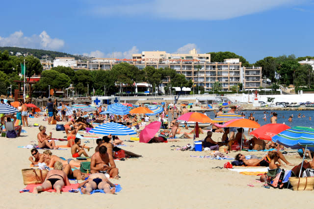 palma nova beach  majorca ...