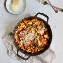 <p>This one-pot <a href="https://www.delish.com/uk/cooking/recipes/a29734634/creamy-tuscan-sausage-pasta-recipe/" rel="nofollow noopener" target="_blank" data-ylk="slk:sausage pasta;elm:context_link;itc:0;sec:content-canvas" class="link ">sausage pasta</a> dish is deliciously rich and indulgent - and only leaves you one pan to wash up! Feel free to use another type of <a href="https://www.delish.com/uk/cooking/recipes/a29571352/chicken-sausage-and-mushroom-penne-recipe/" rel="nofollow noopener" target="_blank" data-ylk="slk:sausage;elm:context_link;itc:0;sec:content-canvas" class="link ">sausage</a> if you prefer.</p><p>Get the <a href="https://www.delish.com/uk/cooking/recipes/a35508459/sausage-pasta/" rel="nofollow noopener" target="_blank" data-ylk="slk:One-Pot Sausage Pasta;elm:context_link;itc:0;sec:content-canvas" class="link ">One-Pot Sausage Pasta</a> recipe.</p>