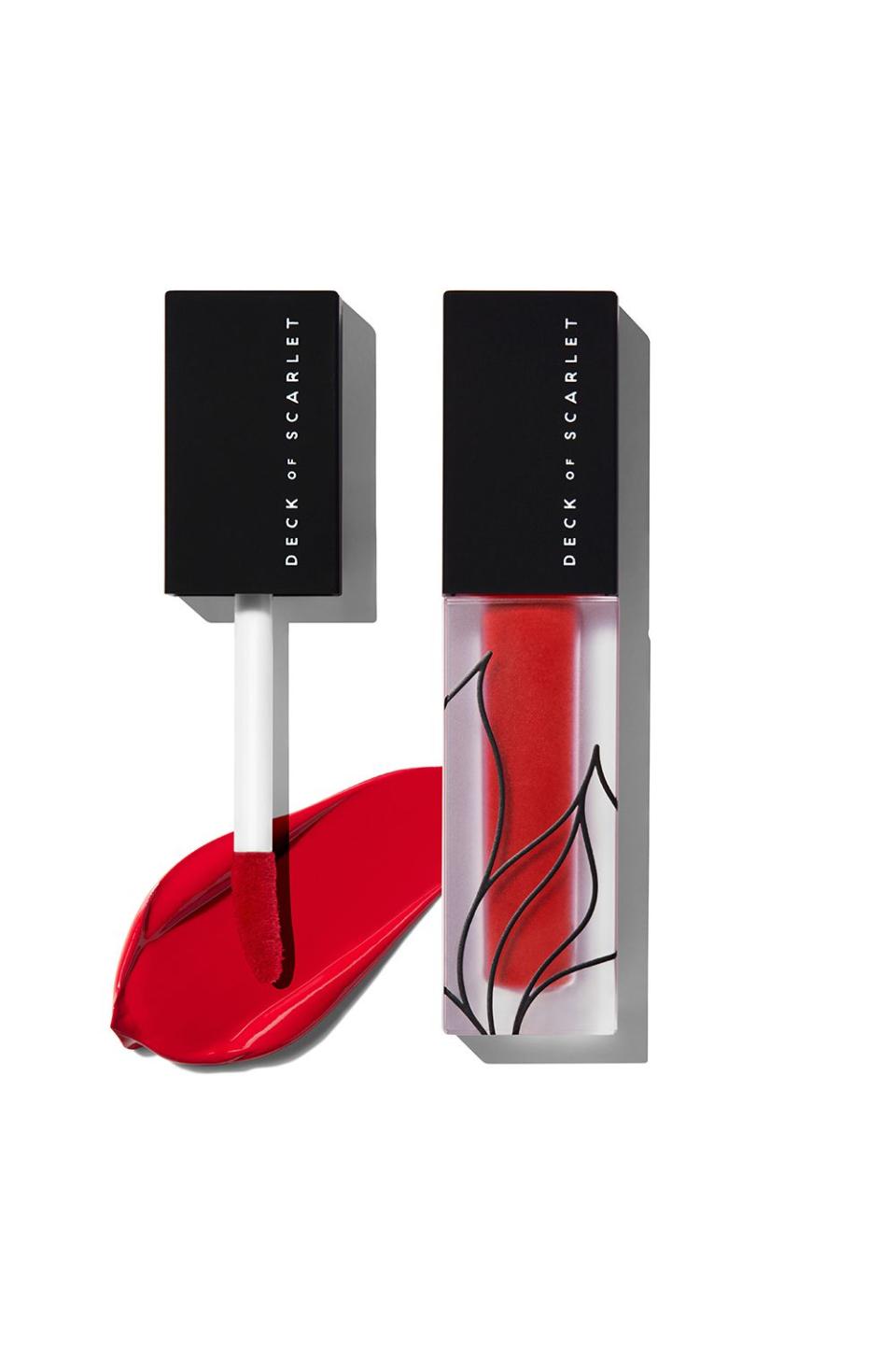 10) Deck of Scarlet Matte Velvet Lip Color Kit