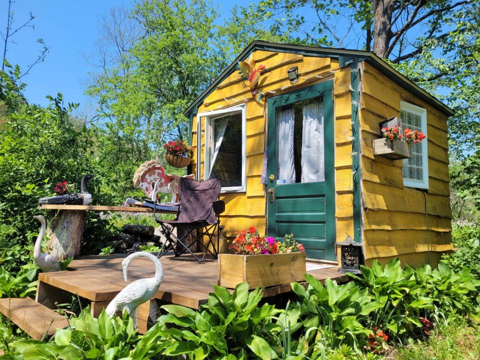 Sam Mitchell hat mehrere Tiny Houses im US-Bundesstaat New York gebaut. - Copyright: Sam Mitchell