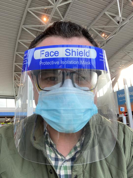 David Slotnick Mask Airport BOS