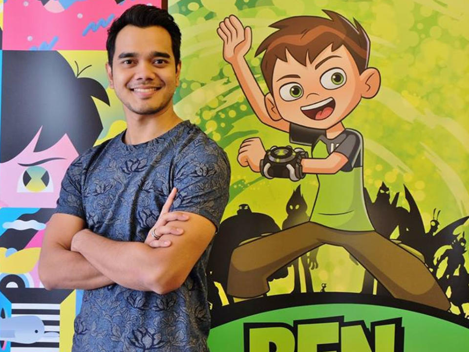 The singer will be guest starring as one of the villains in "Ben 10"