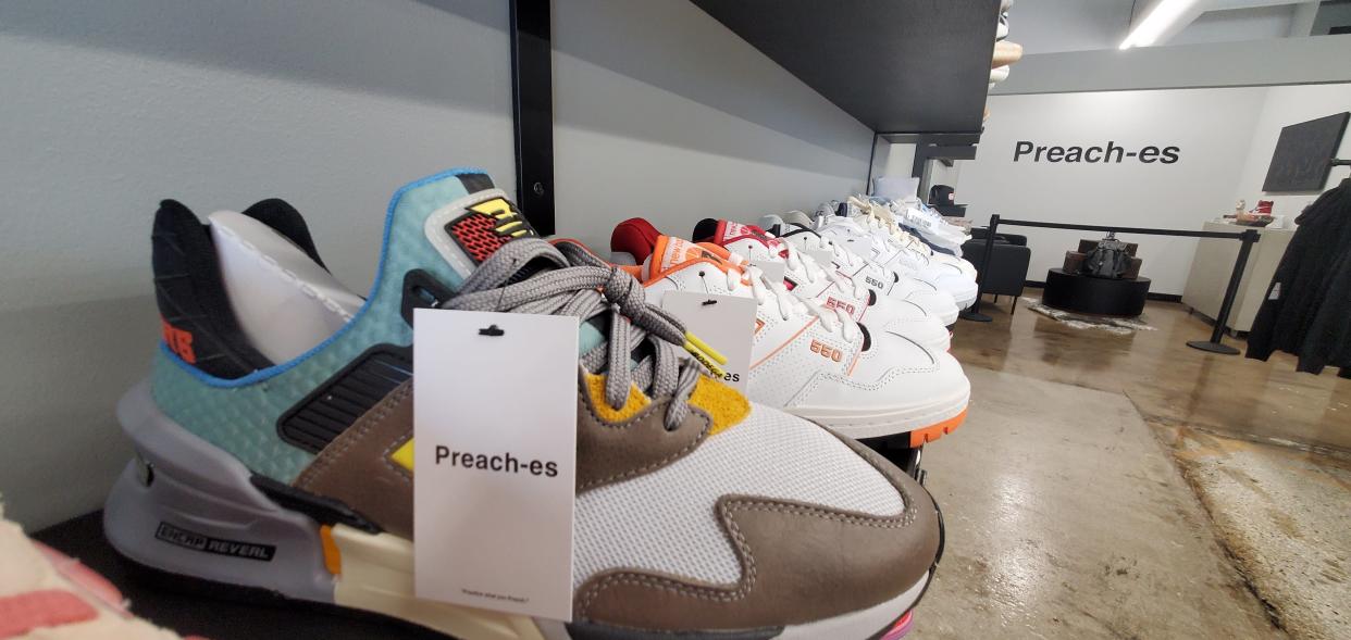 Preach-es, is a new high-end sneaker boutique in downtown Sioux Falls. The company sells a number of brands including New Balance, Nike, Adidas, Air Jordan and more.