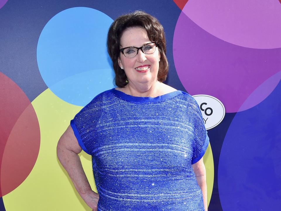 Phyllis Smith at premiere of Inside Out Alberto E. Rodriguez Getty