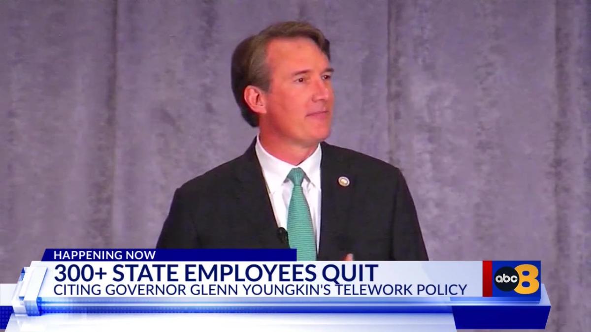 Over 300 Virginia state employees resign in wake of Gov. Youngkin’s