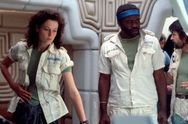 Sigourney Weaver, Yaphet Koto and Tom Skerritt in 'Alien'