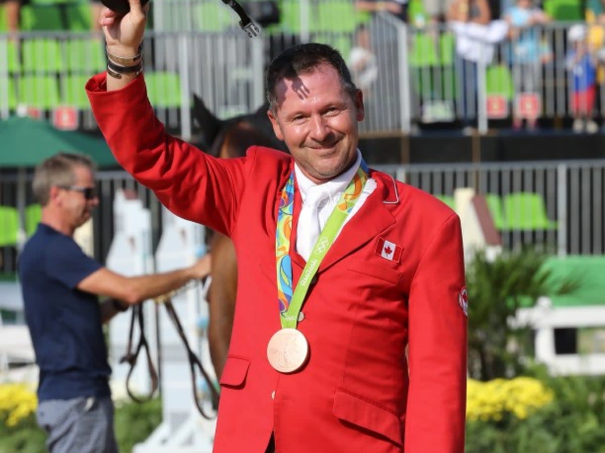 Eric Lamaze is Canada’s most successful Olympic showjumper (Getty)