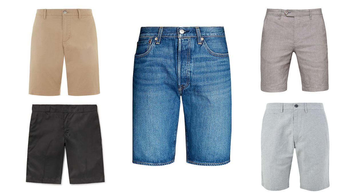 Ditch the jeans and don the shorts at work this summer. 