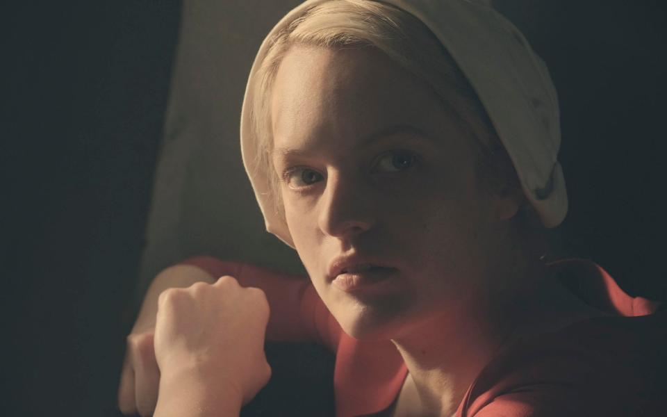 Could do no wrong: Elisabeth Moss as Offred in Channel 4’s ‘The Handmaid’s Tale’  - (Channel 4 images must not be altered or manipulated in any way) CHANNEL 4 PICTURE PUBLICITY 124 HOR