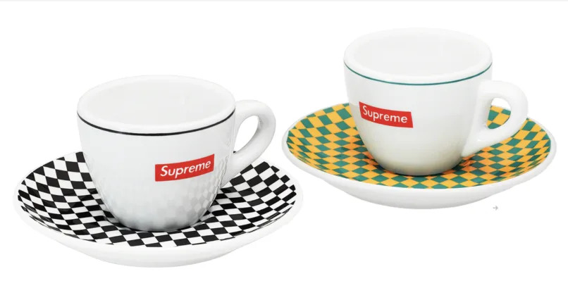 Conjunto de Expresso Despresso Supreme x IPA Porcellane Aosta