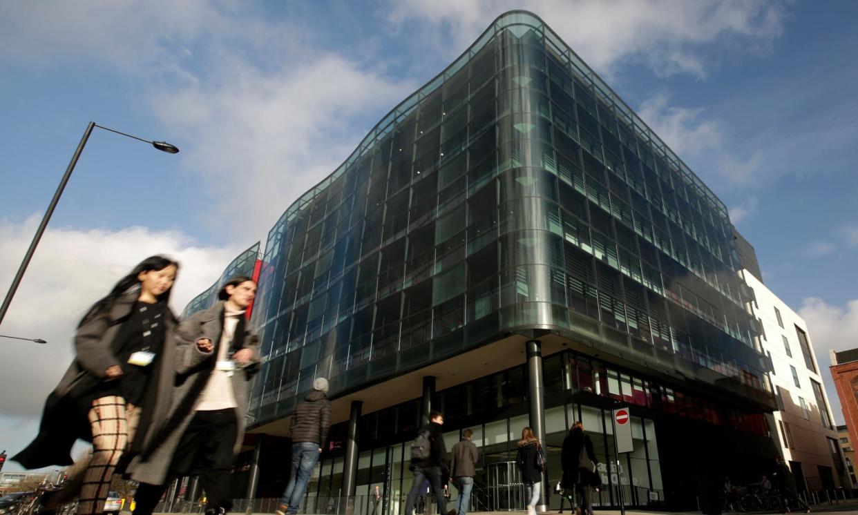 <span>The Guardian’s HQ in King’s Cross, central London.</span><span>Photograph: Bloomberg/Getty Images</span>
