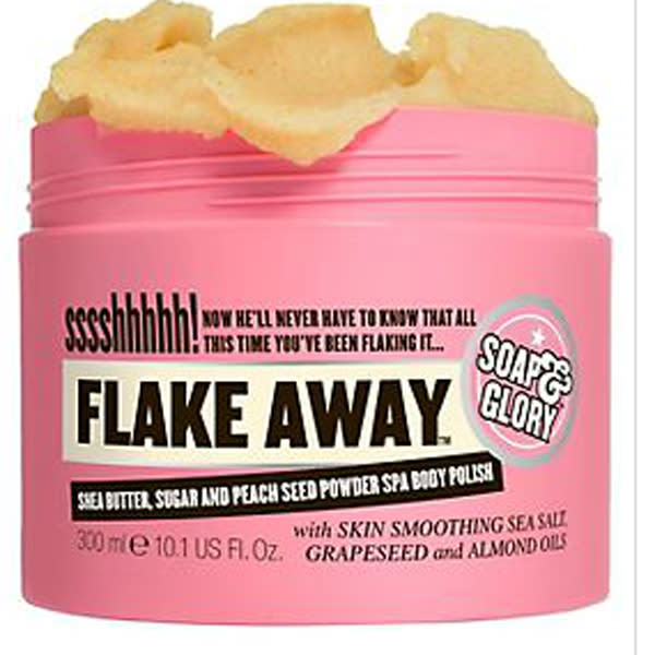 Top 10 best exfoliators: Soap & Glory Flake Away