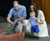 <p>On Prince George's first royal tour in 2014, the young royal went to Taronga Zoo Sydney with his parents. Not only did he get to meet wildlife native to the country, but afterward the one-year-old was given a souvenir stuffed animal. </p>