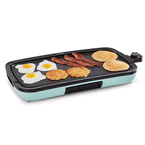 DASH Everyday Nonstick Deluxe Electric Griddle with Removable Cooking Plate for Pancakes, Burge…