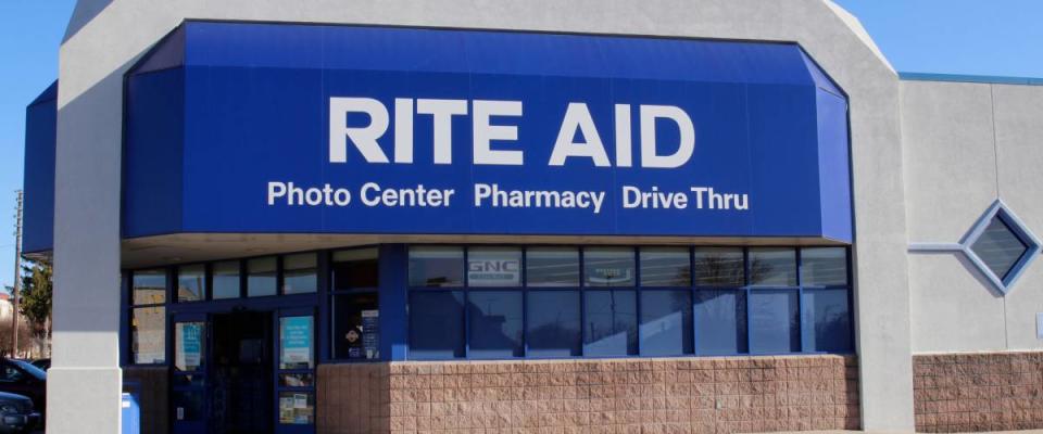 Union City - Circa April 2018: Rite Aid Drug Store and Pharmacy. In 2018, Rite Aid transferred 625 stores to WBA, the owner of Walgreens III