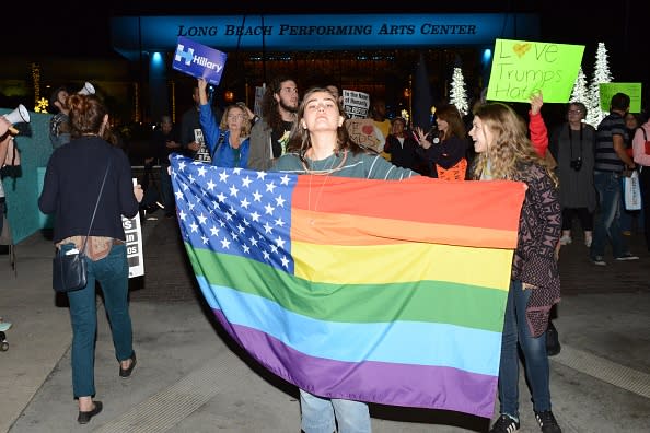 trump protest