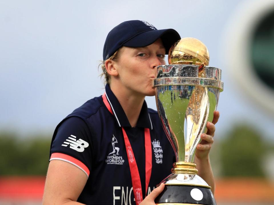 England won the Women’s World Cup – the last time a women’s tournament was hosted in the country (PA)