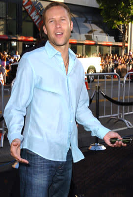 Michael Rosenbaum at the Hollywood premiere of Warner Bros. Pictures' Batman Begins