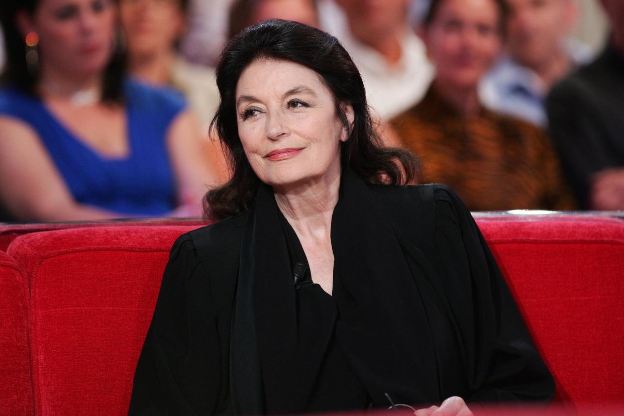 Anouk Aimée, ici sur le plateau de « Vivement dimanche », au mois de septembre 2010.