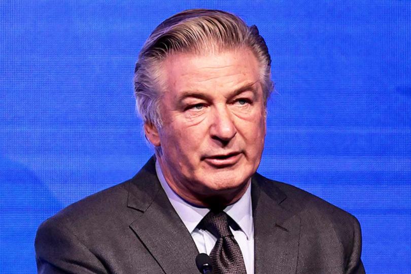 Alec Baldwin speaks during the 2021 RFK Ripple Of Hope Gala at New York Hilton Midtown on December 09, 2021 in New York City.