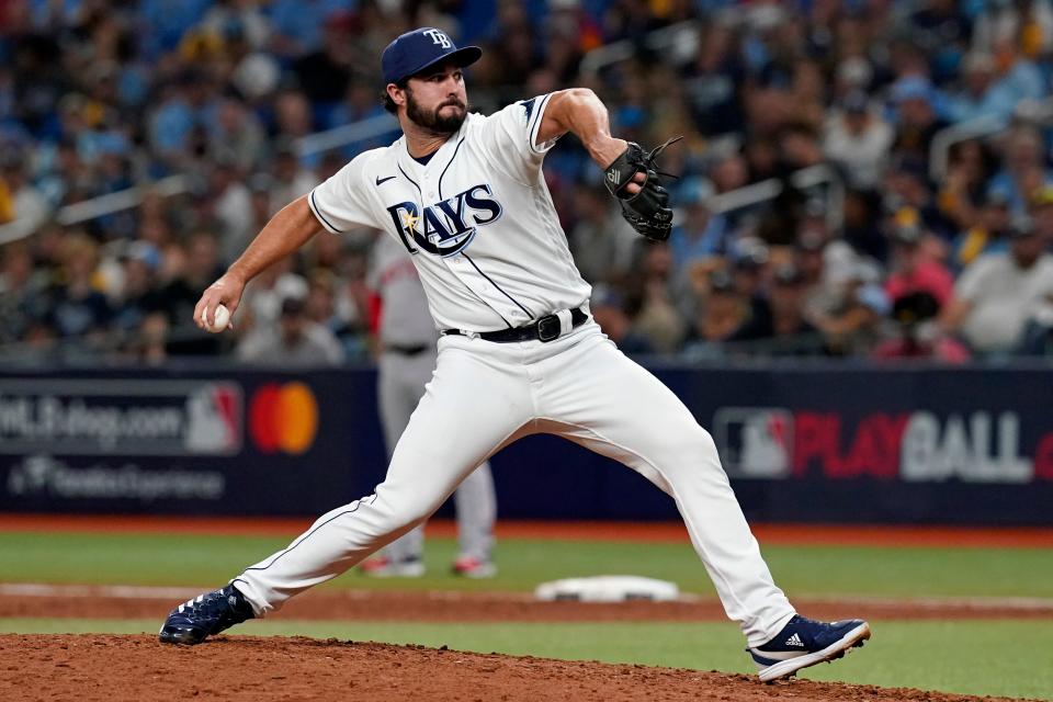 J.P. Feyereisen started the year with the Milwaukee Brewers before finishing the season with the Tampa Bay Rays.