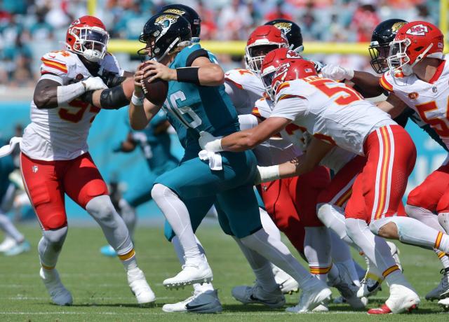 Chiefs preparing for 1st look at Jacksonville QB Trevor Lawrence