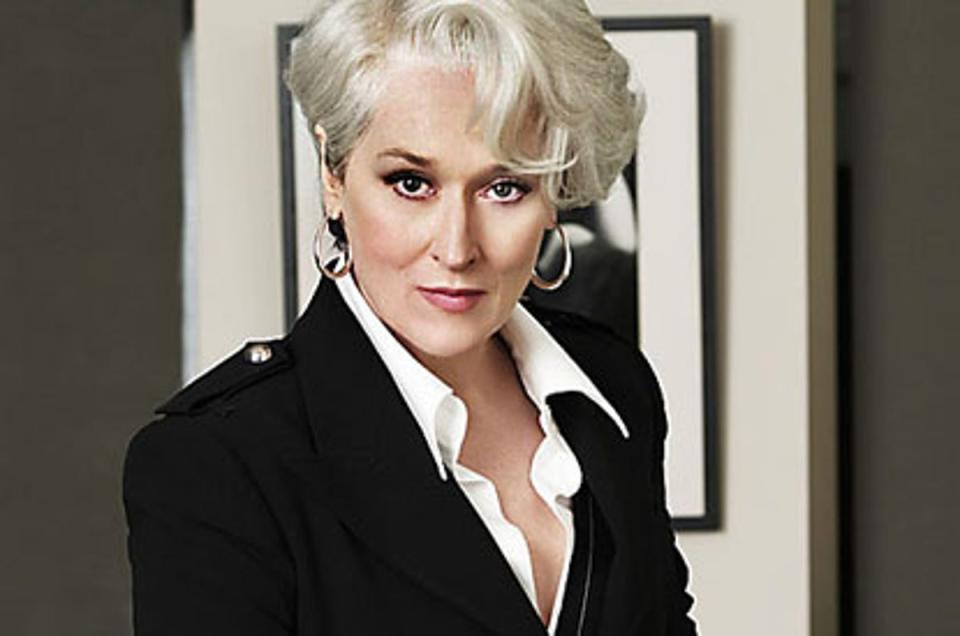 Meryl Streep as Miranda Priestly in The Devil Wears Prada