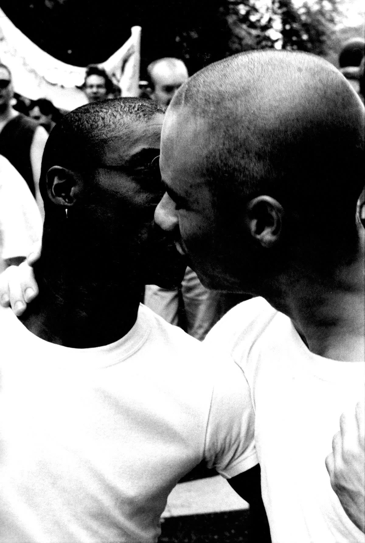 Couple kissing at London Pride (Getty Images)