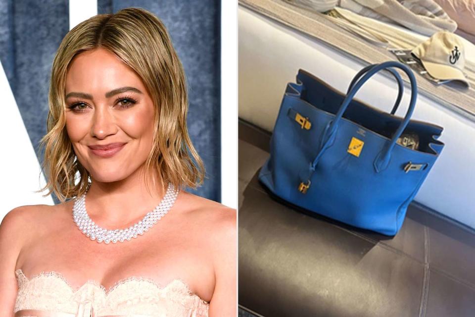 <p>Jon Kopaloff/Getty; Hilary Duff/ Instagram</p>