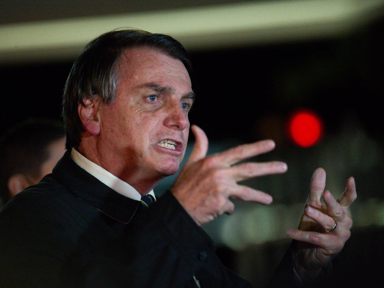 More than 100,000 leading Brazilian politicians, public figures and organisations have backed a manifesto calling for united opposition to Jair Bolsonaro: Getty Images