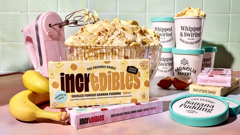 Incredibles and Magnolia Bakery edible products