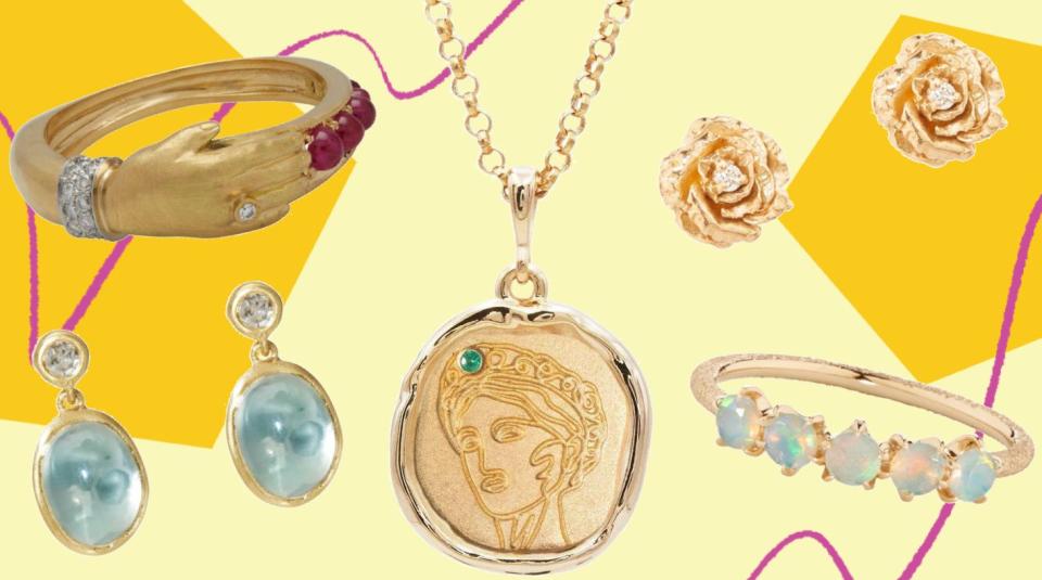 We've rounded up some places to find fine jewelry that won't be bad for the planet or your wallet. (Photo: HuffPost)